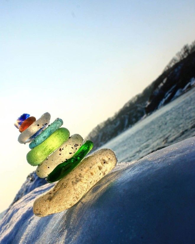 Пляж Стеклянной бухты в Уссурийском заливе