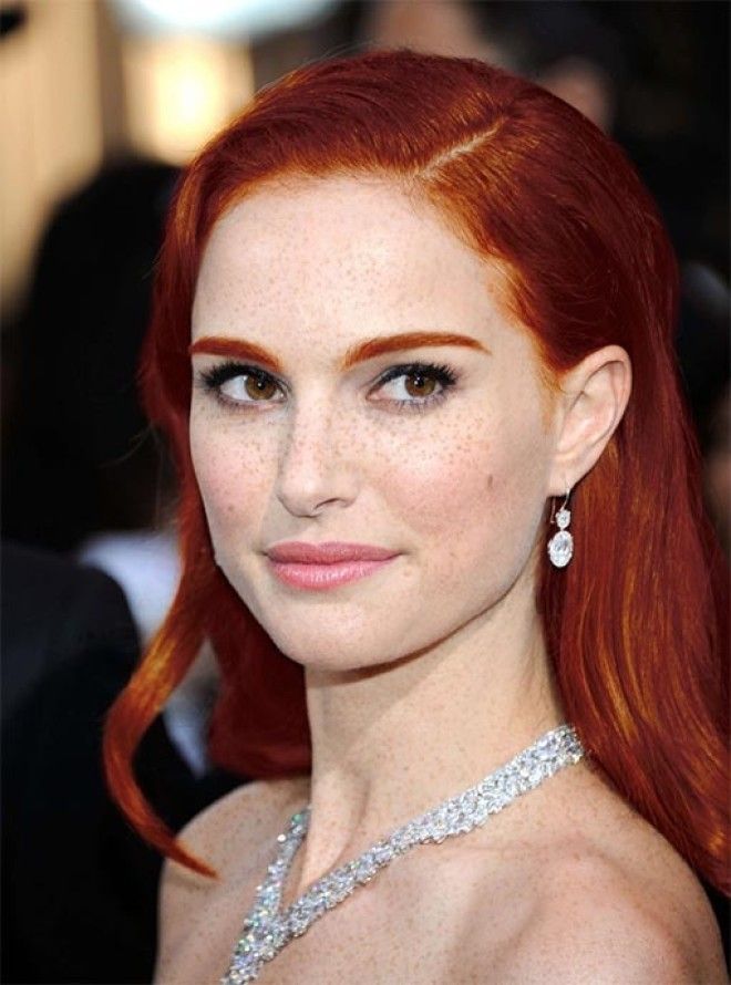 рыжие голливудские знаменитости если бы знаменитости были рыжими