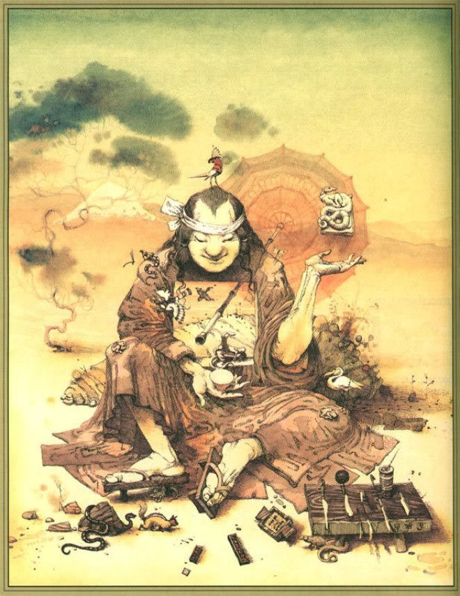 22 недетские иллюстрации из японских детских книжек